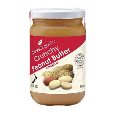 Ceres Organics Peanut Butter Crunchy 300g